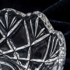 Crystal Petal Glass Ring Holder