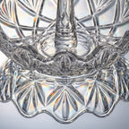 Crystal Petal Glass Ring Holder