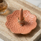Blush Bloom Ceramic Ring Holder