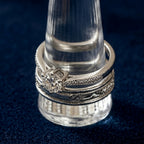 Radiant Clear Glass Ring Holder