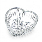 Crystal Heart Glass Ring Holder